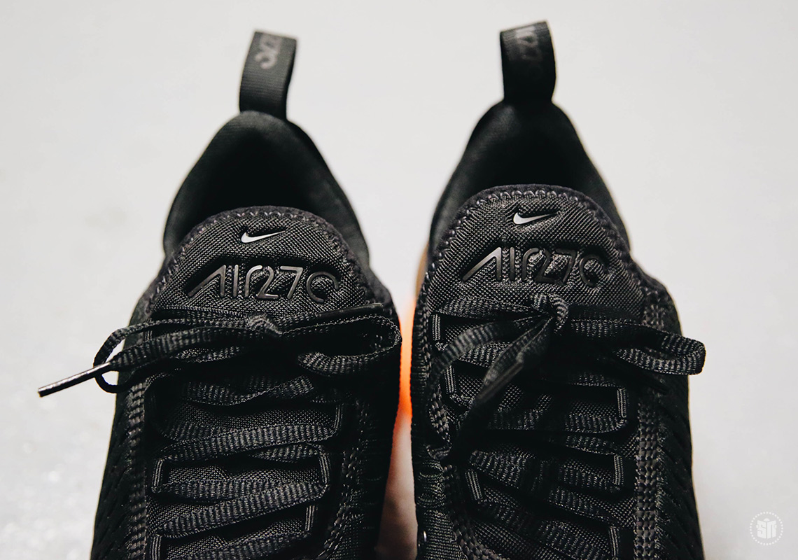 Nike Air Max 270 Black Orange Ah8050 008 6