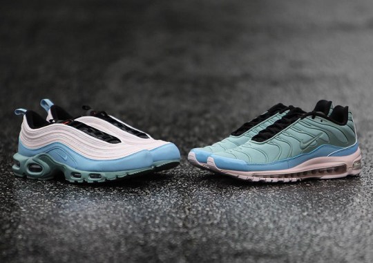 The Nike Air Max Plus 97 Hybrids Are Releasing In Blue