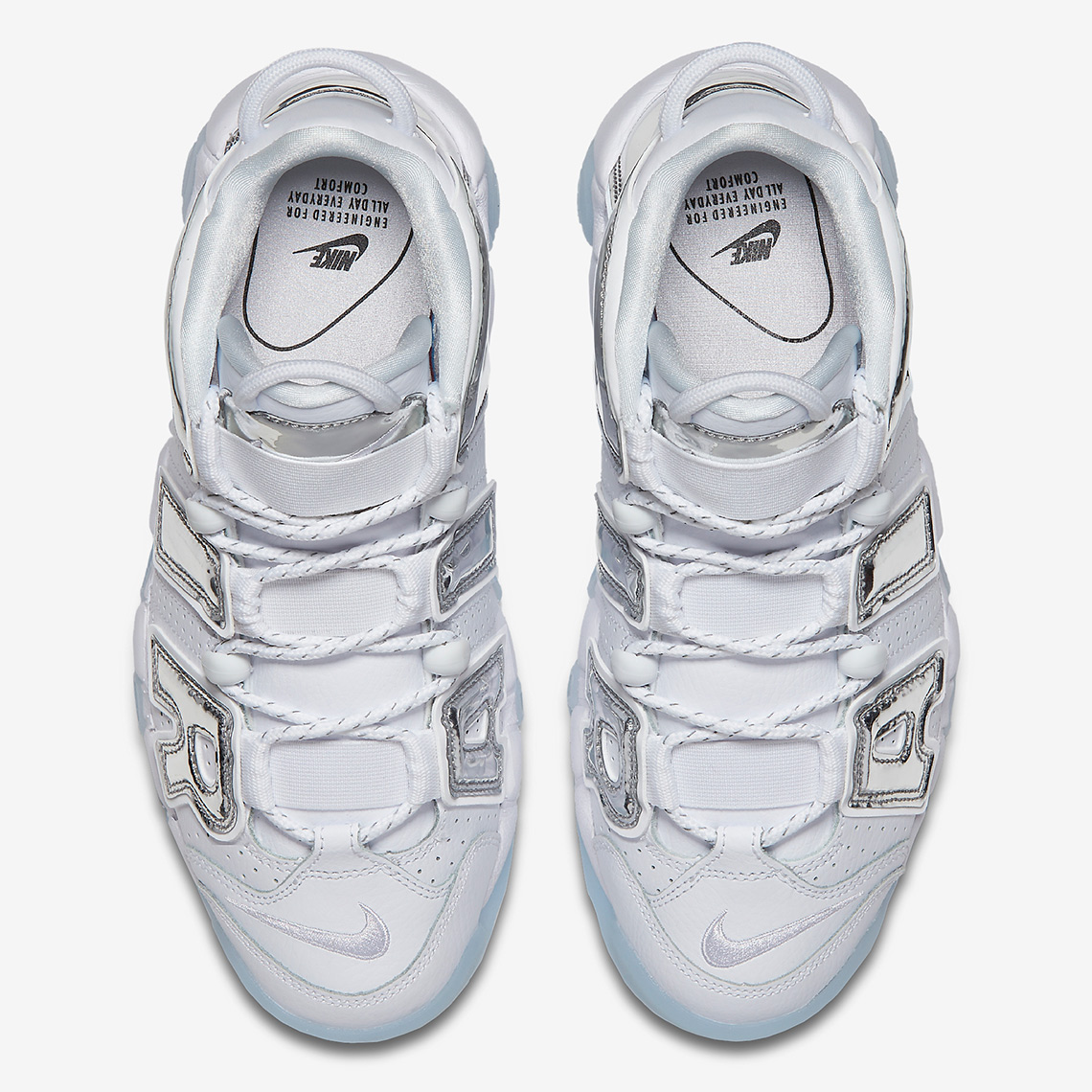 Nike Air More Uptempo White Chrome Blue Tint 917593 100 5