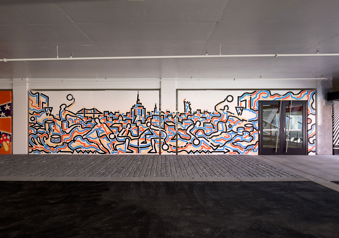 Nike Garage Nyc Murals 1