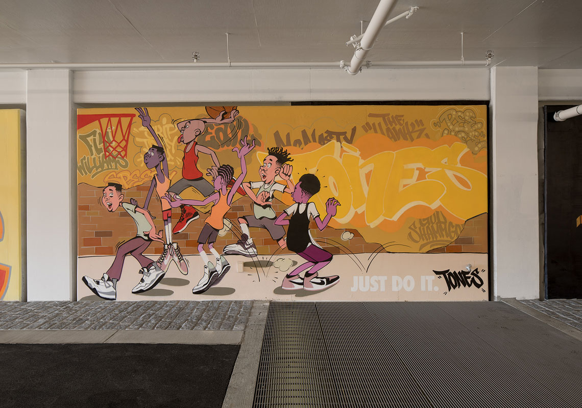 Nike Garage Nyc Murals 2