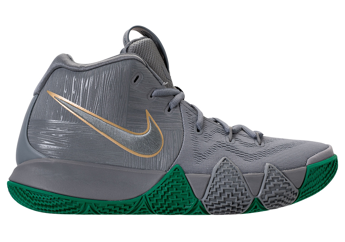 Nike Kyrie 4 Grey Green 943806 001 5