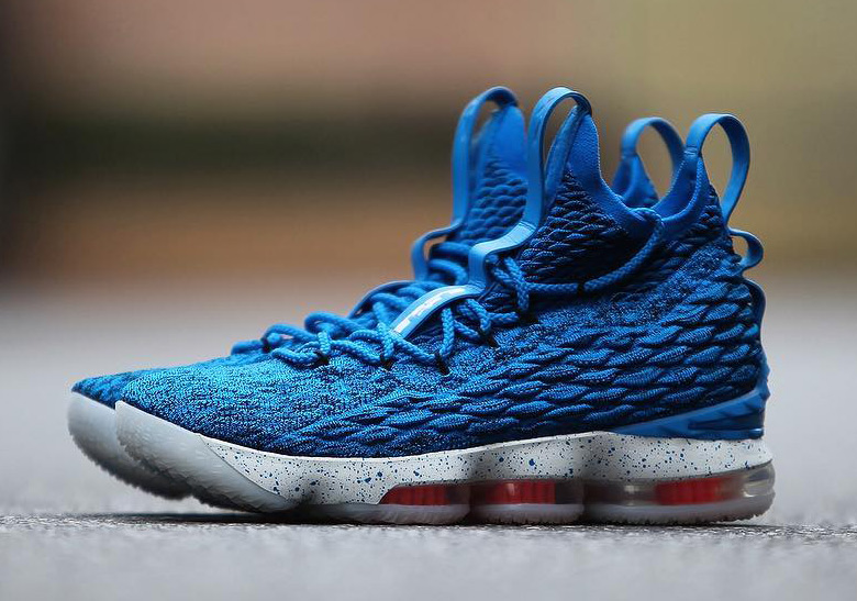 Nike Lebron 15 Hwc Blue Orange 2