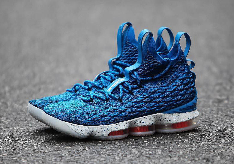 Nike Lebron 15 Hwc Blue Orange 3