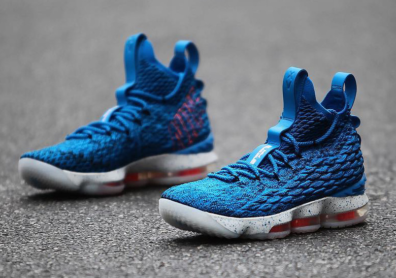 Nike Lebron 15 Hwc Blue Orange 5