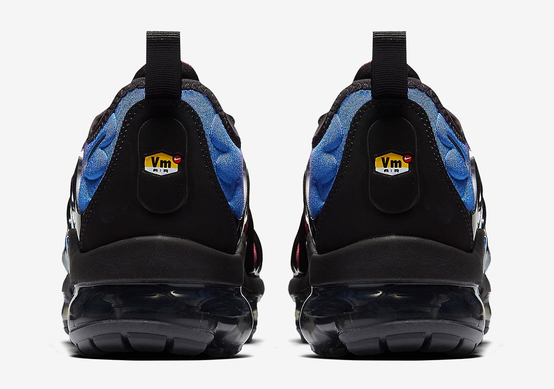 Nike Vapormax Plus Black Team Red Hyper Violet Racer Blue Ao4550 001 2