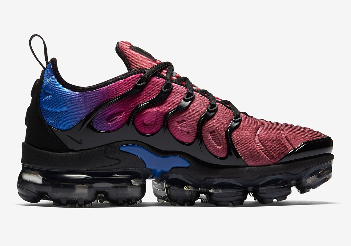 Nike Vapormax Plus Black Team Red Hyper Violet Racer Blue Ao4550 001 7