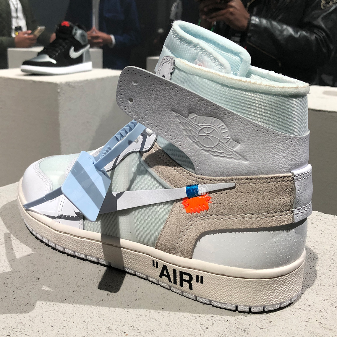 Off White Air Jordan 1 White Detailed Look 4