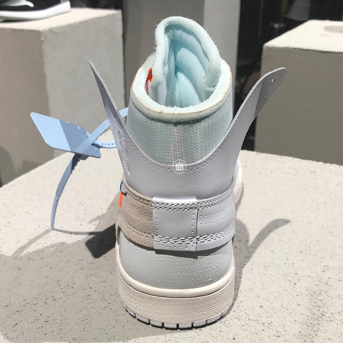 Off White Air Jordan 1 White Detailed Look 6