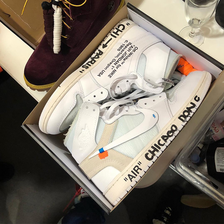 Off White Jordan 1 White First Look 1