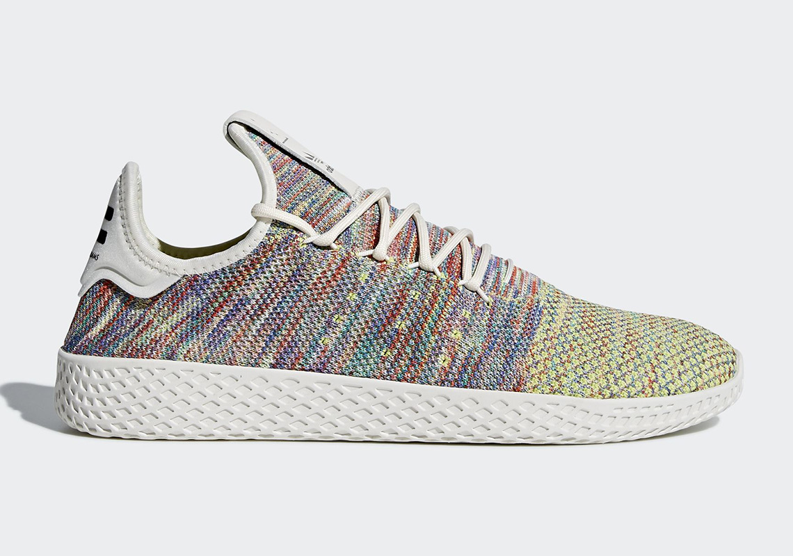 Pharrell And adidas To Release A "Multi-Color" Tennis Hu