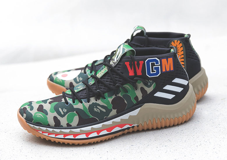 Adidas Bape Dame 4 Sneaker Boutique Release Info 5