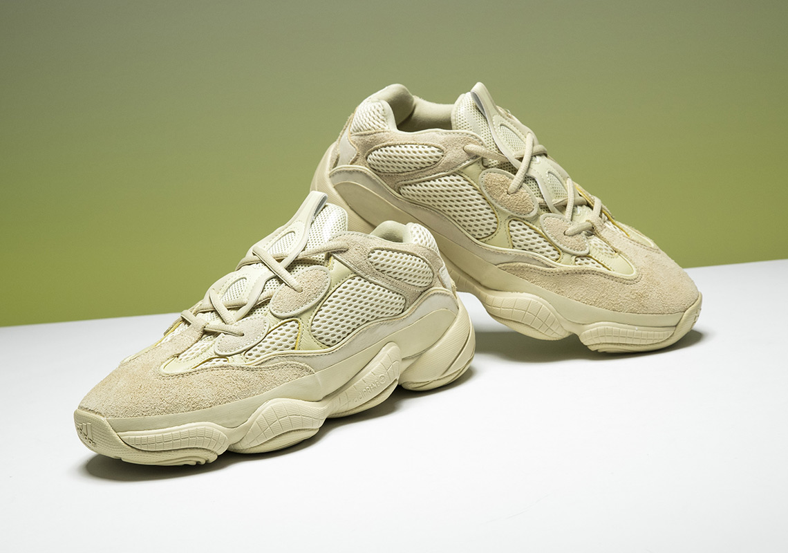 Adidas Yeezy 500 Supermoon Yellow Shoes 3