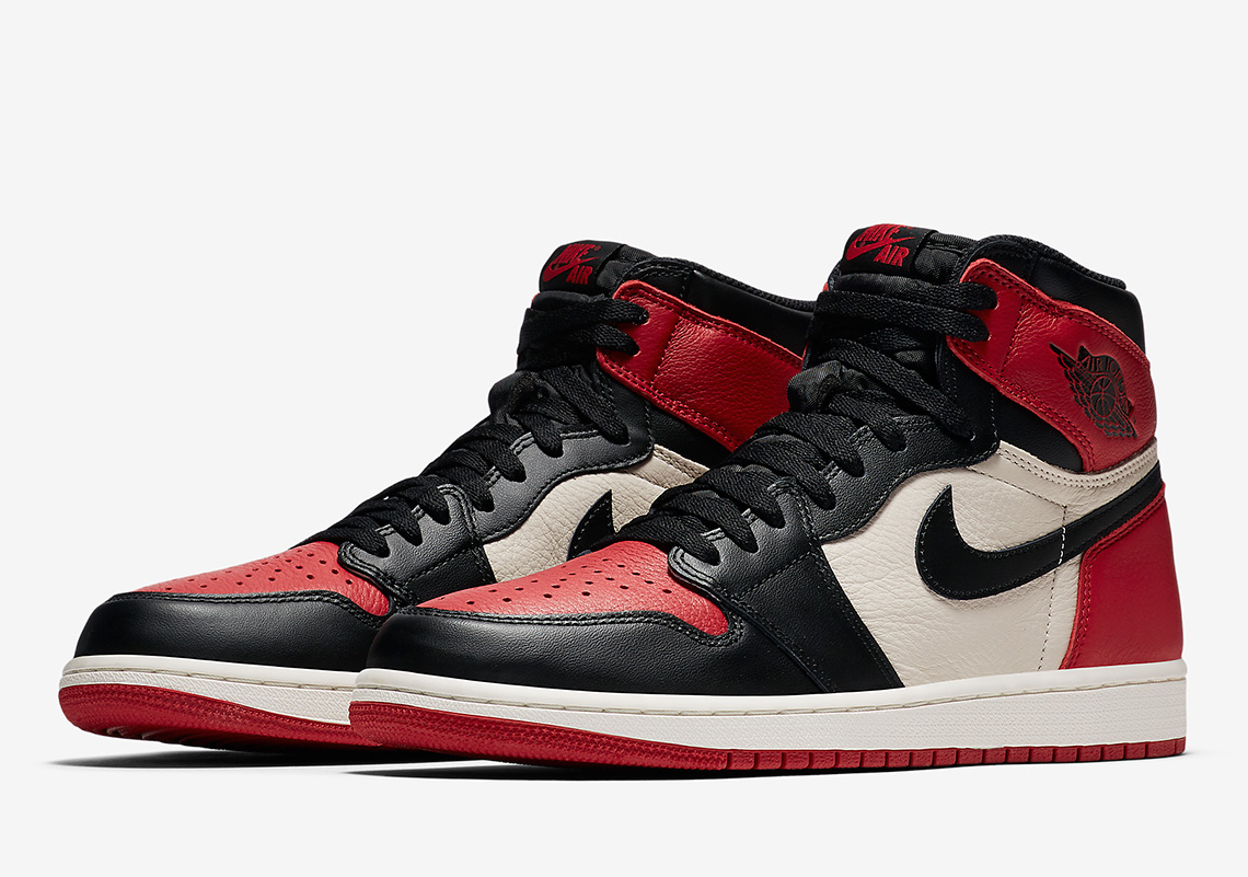 Air Jordan 1 Retro High OG "Bred Toe" Is Coming After All-Star Weekend