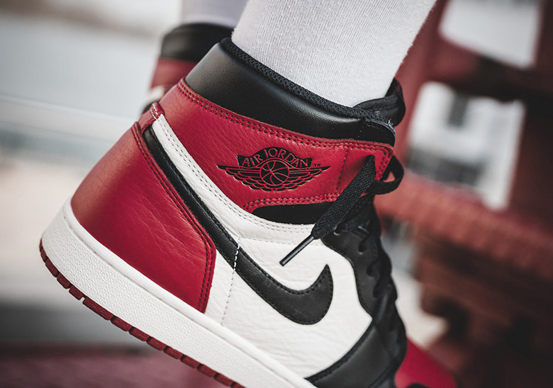 Air Jordan 1 Bred Toe Release Info 5