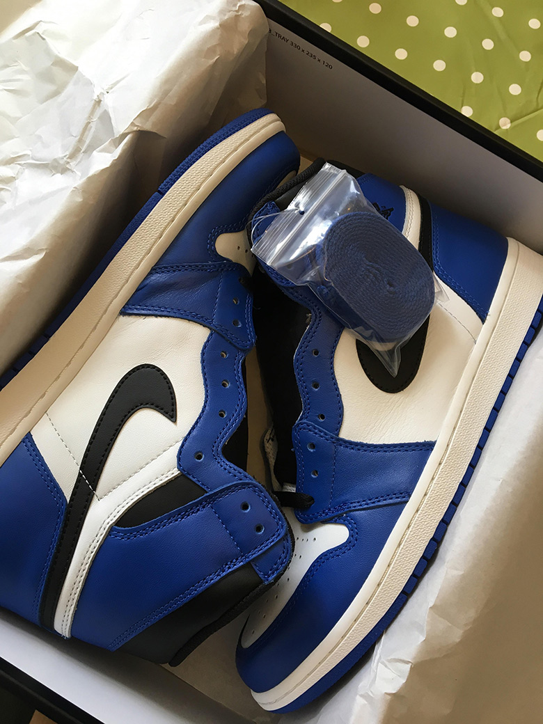 Air Jordan 1 Game Royal Sent Early