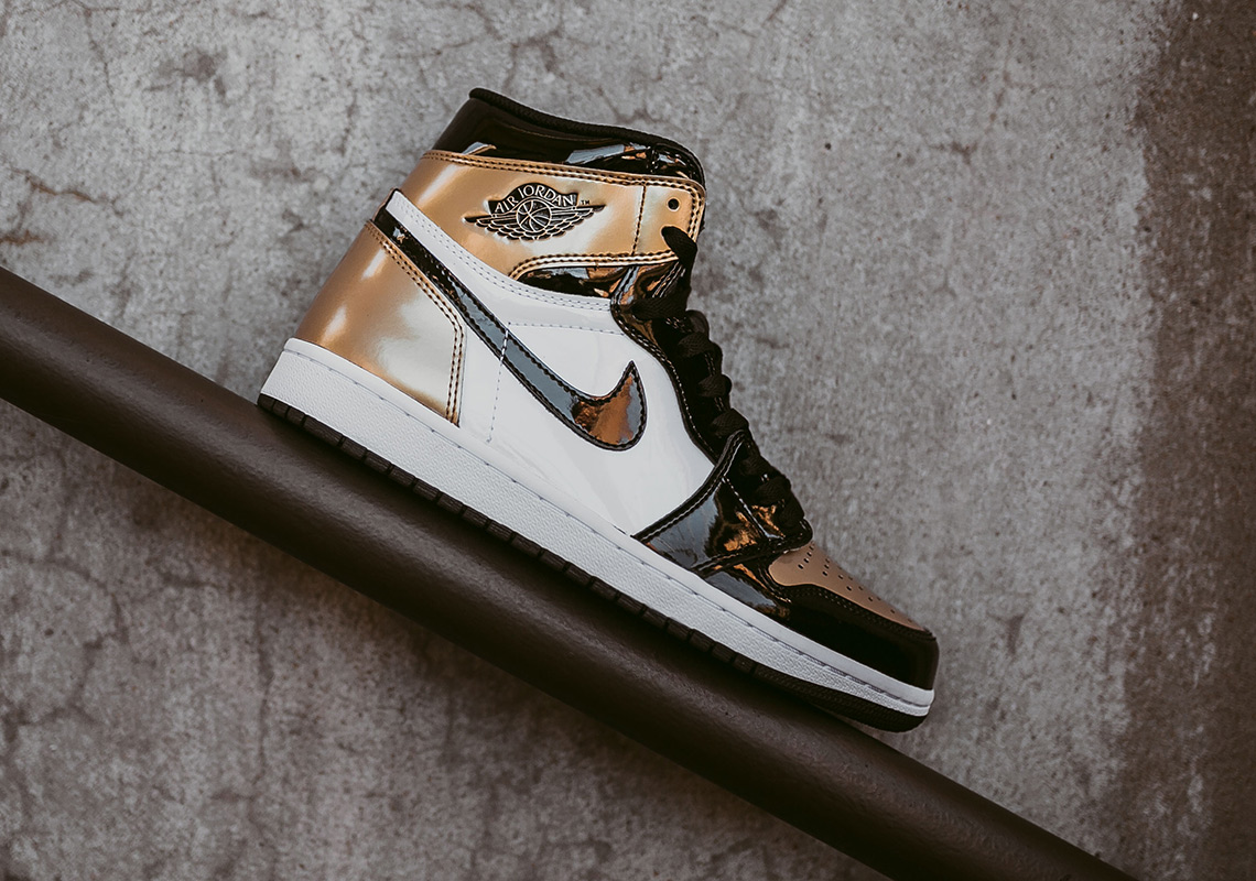 Air Jordan 1 Gold Toe Release Date Info 1