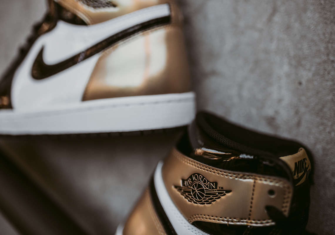 Air Jordan 1 Gold Toe Release Date Info 4