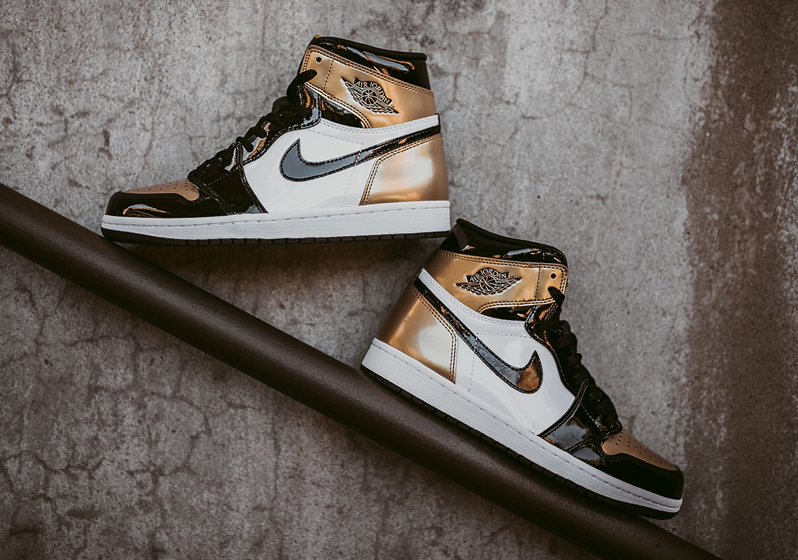 Air Jordan 1 Gold Toe Release Date Info 6