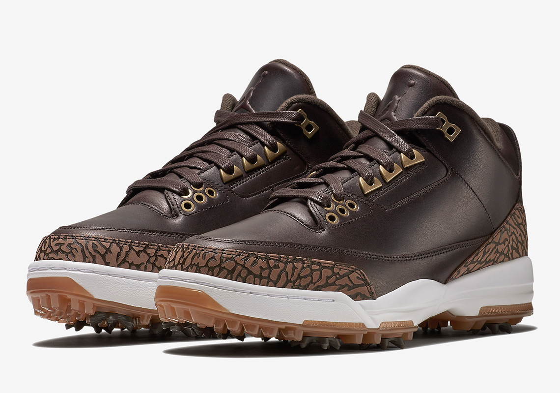 Air Jordan 3 Golf Brown Gum Ao8952 200 1