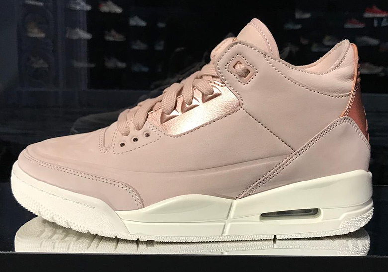 Women's Exclusive Air Jordans In Rose Gold Are Coming Soon