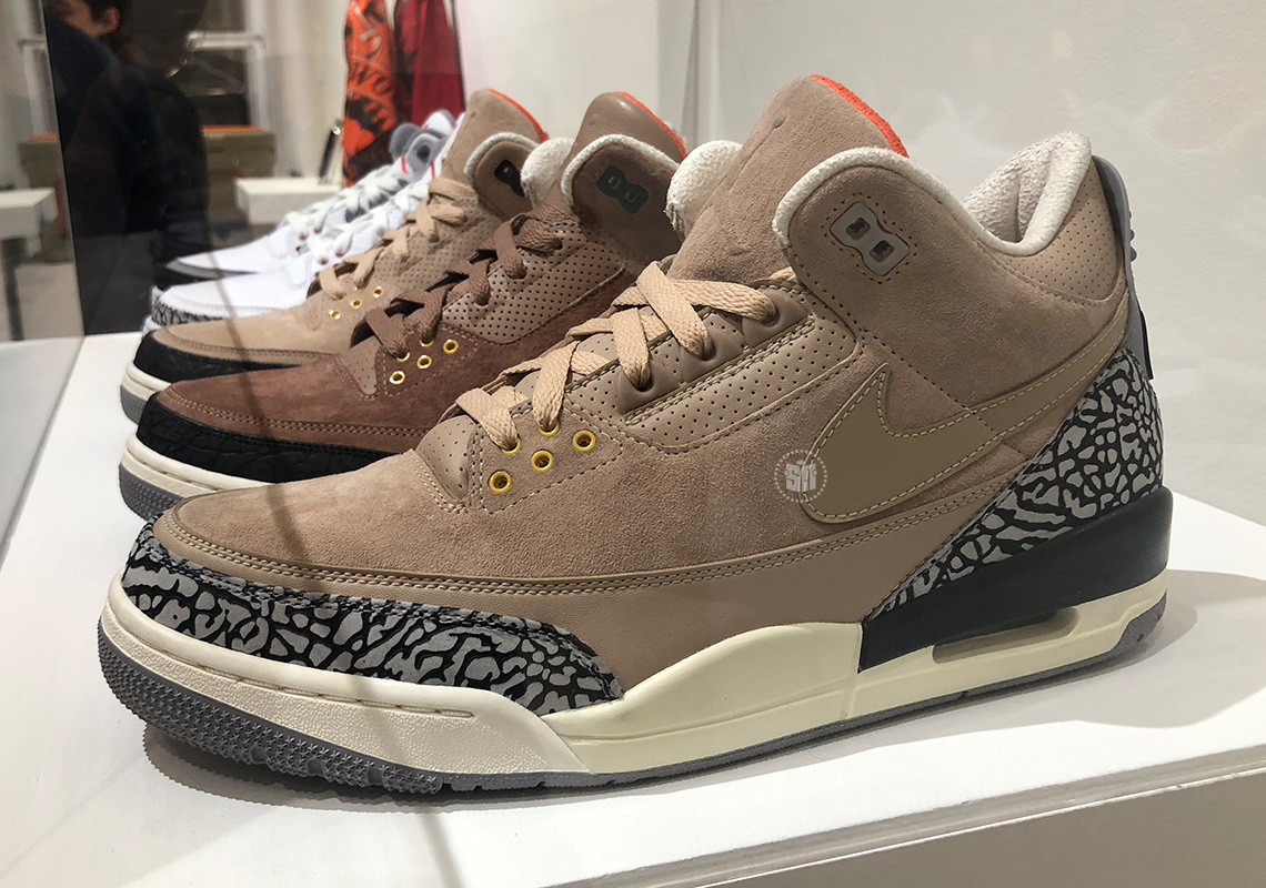 Air Jordan 3 Samples On Display Inside Justin Timberlake's Man Of The Woods Pop-Up