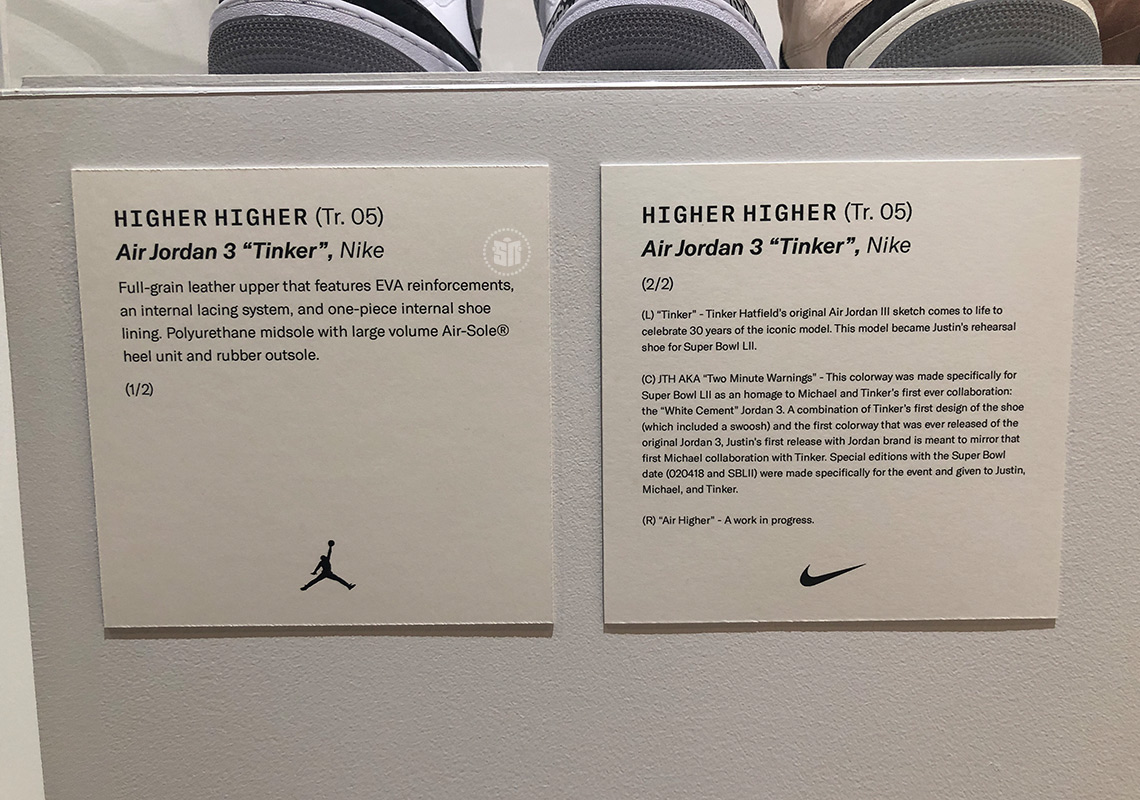 Air Jordan 3 Samples Display Justin Timberlake Nyc Pop Up