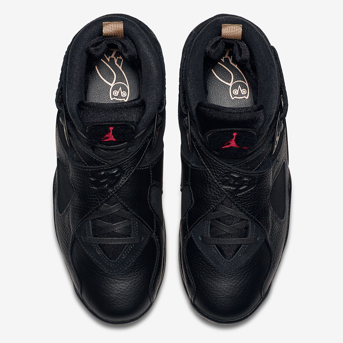 Air Jordan 8 Ovo Snkrs Draw Black 6