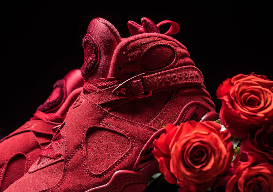 Air Jordan 8 Valentines Day Aq2449 614 Detailed Look 3