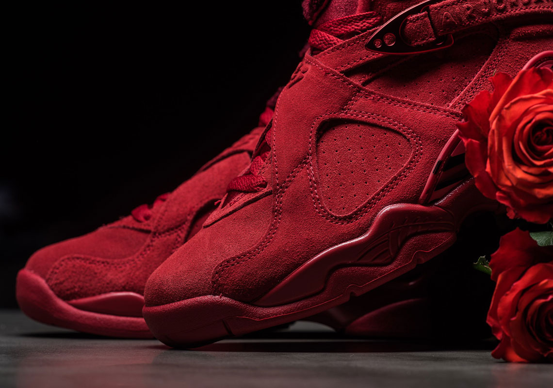 Air Jordan 8 Valentines Day Aq2449 614 Detailed Look 5