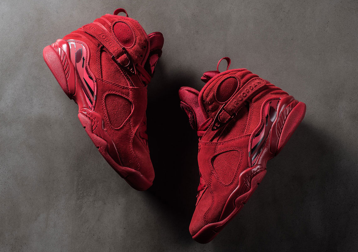 Air Jordan 8 Valentines Day Aq2449 614 Detailed Look 7