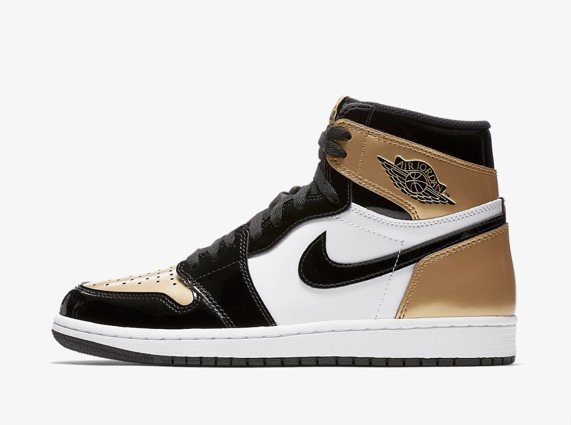 Aj1 Gold Toe