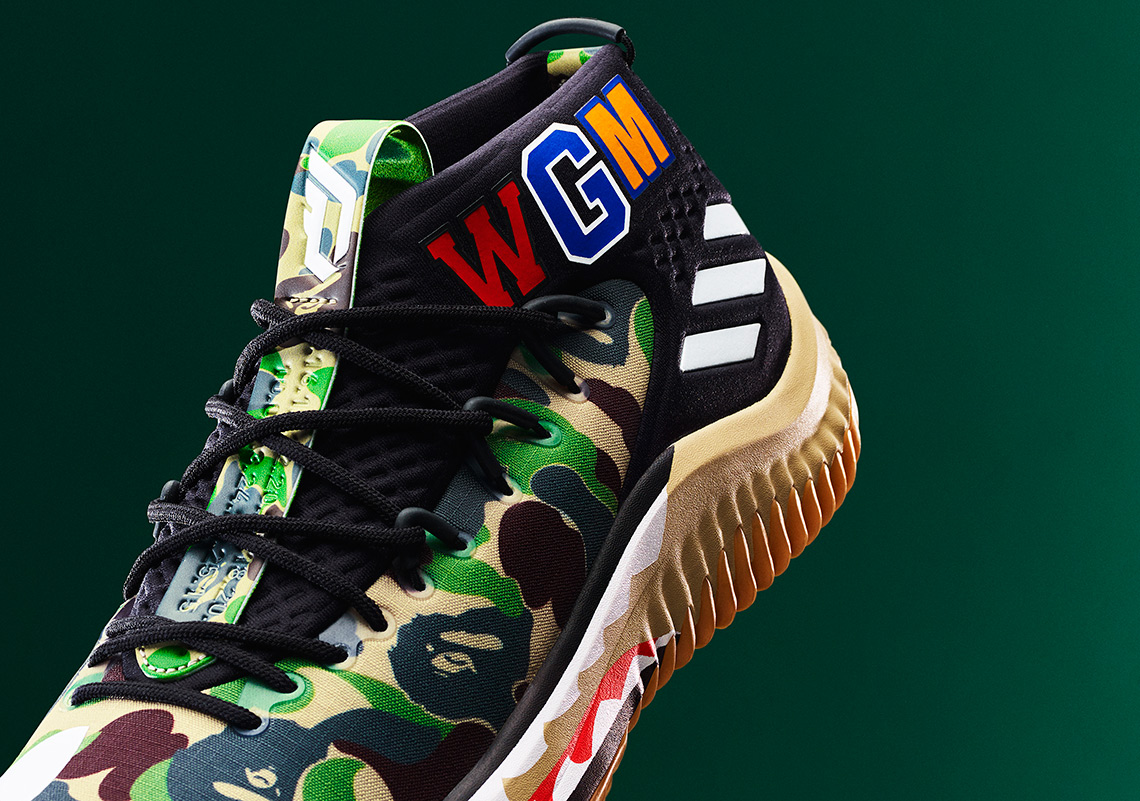 Bape Adidas Dame 4 Green Release Date 1