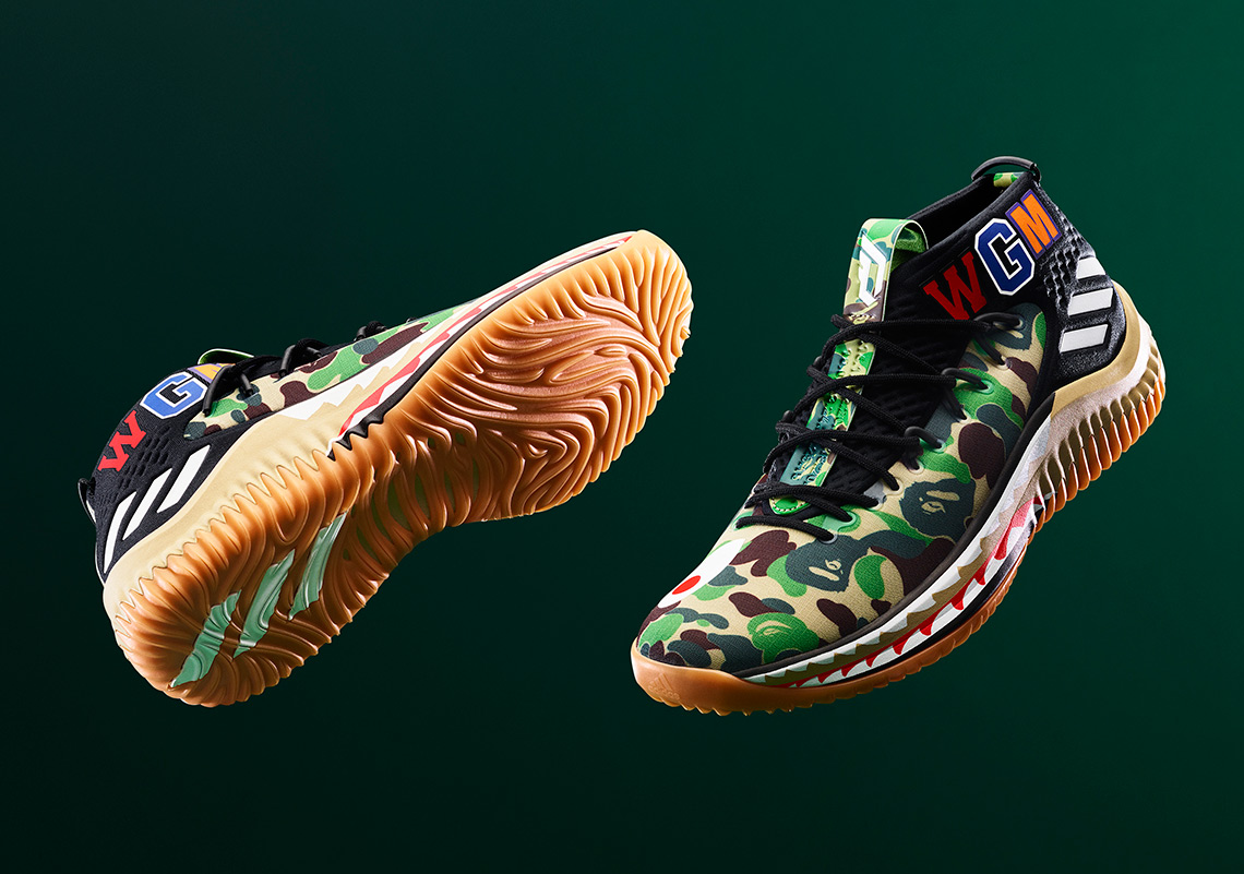 Bape Adidas Dame 4 Green Release Date 2