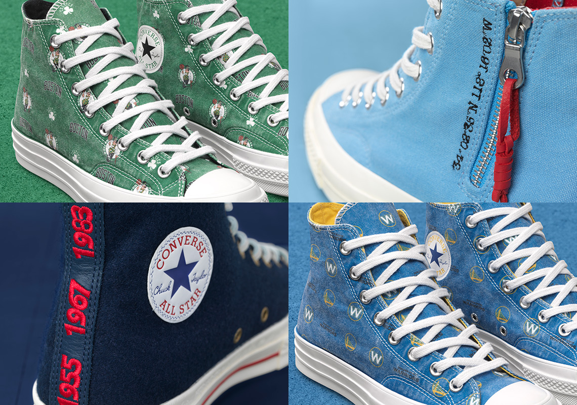 Converse's New NBA Team Chuck Taylors Explore Franchise Origins And History