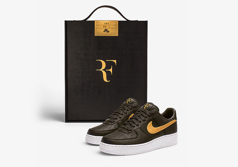 Nike Honors Roger Federer's #1 Ranking With One-of-One Air Force 1