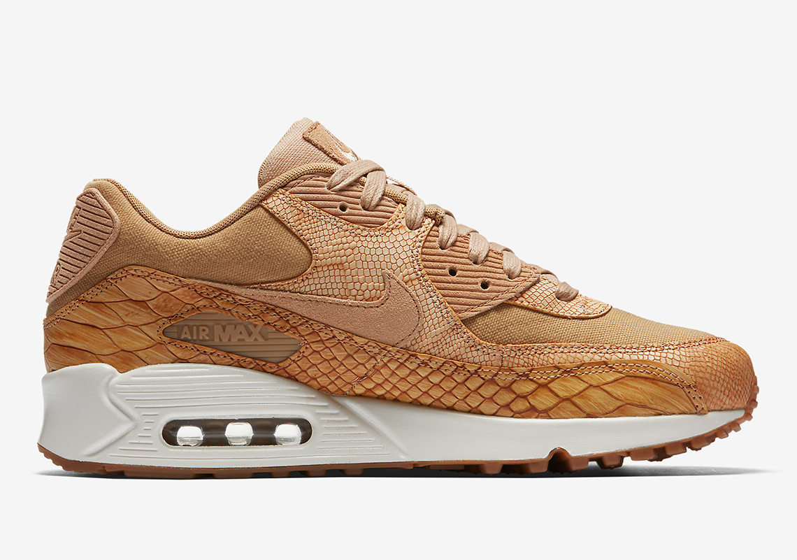 Nike Air Max 90 Snakeskin Ah8046 200 Release Info 4