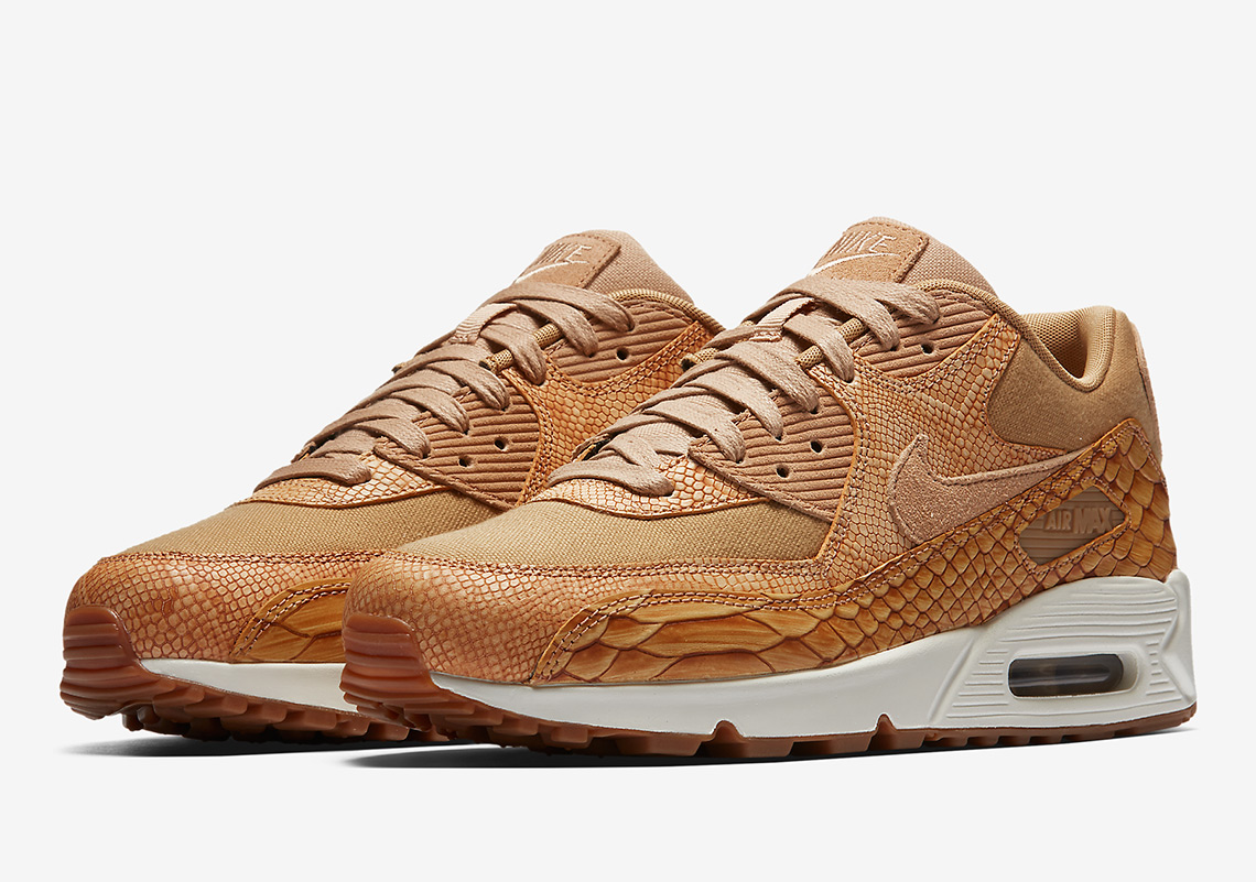 Nike Air Max 90 Snakeskin Ah8046 200 Release Info 5