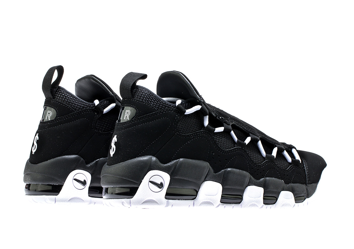 The Nike Air More Money In Black/White Is Coming Soon