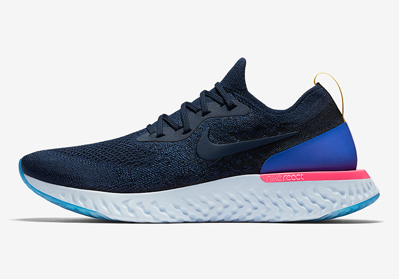 Nike Epic React Navy Racer Blue Pink Blast Where To Buy