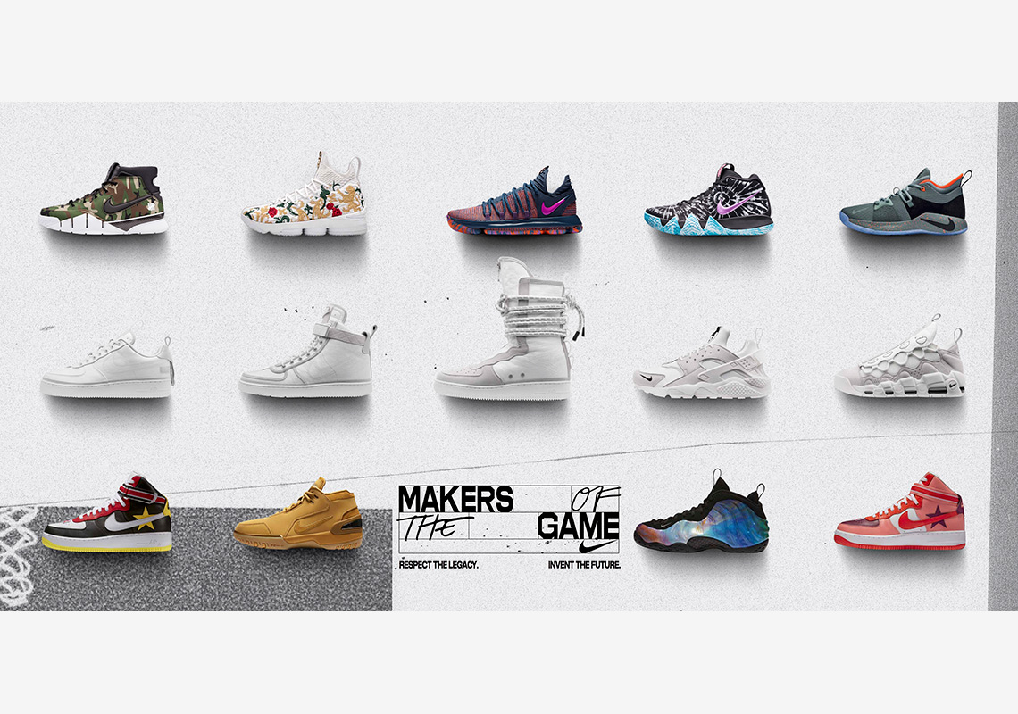 Nike's "Makers Of The Game" Collection For All-Star 2018 Revealed