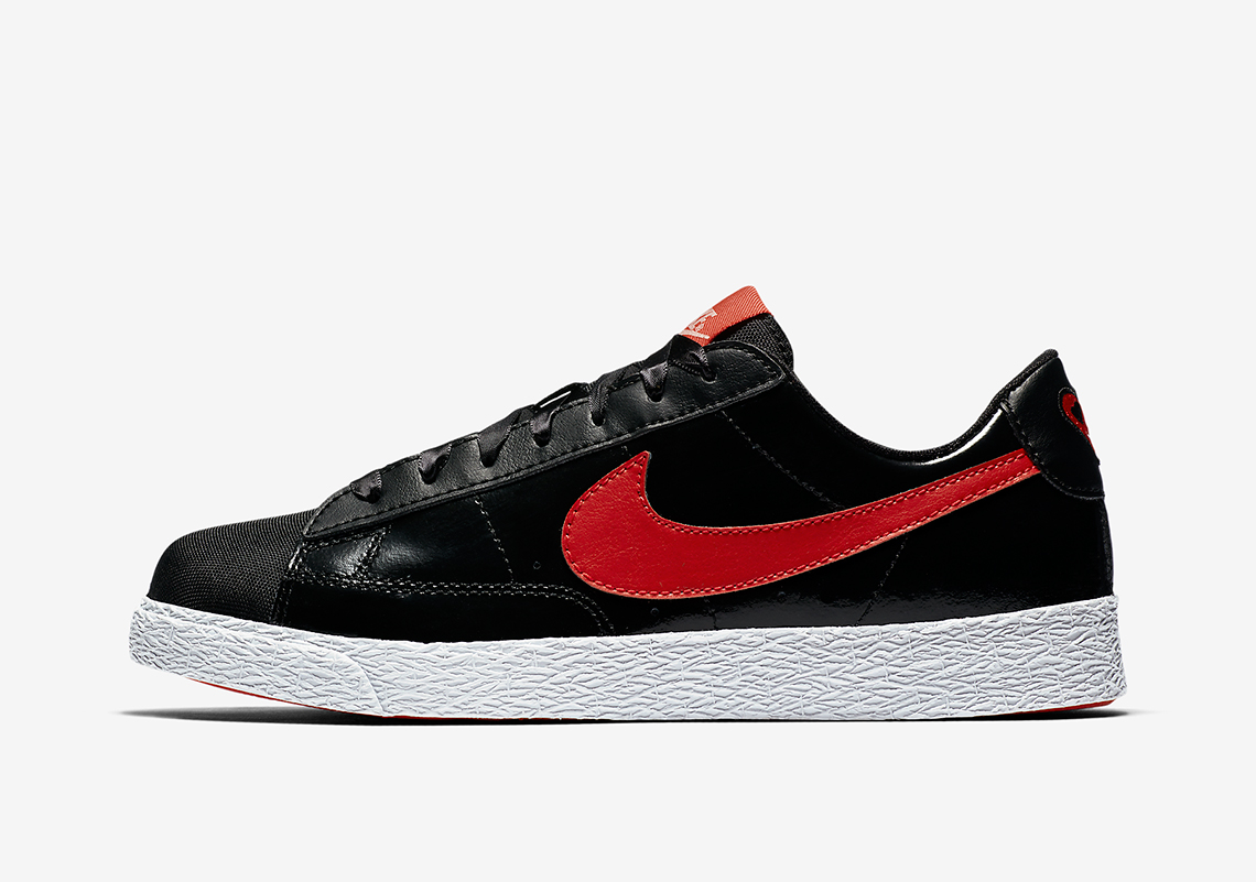 Nike Sb Blazer Low Kids Valentines Day Ao1033 001 Available Now 2