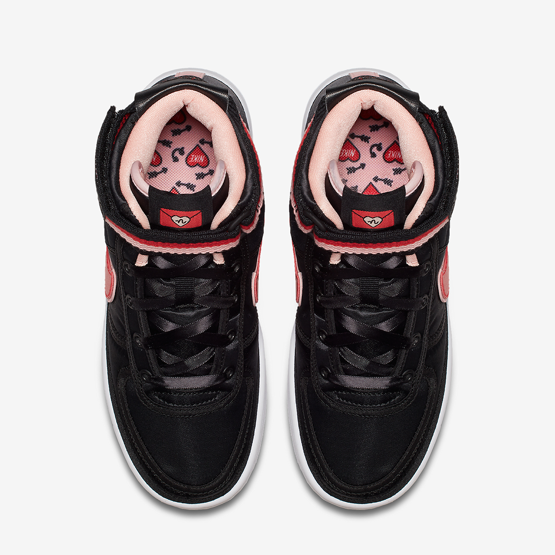 Nike Vandal High Supreme Kids Valentines Day Aq3713 001 Available Now 1