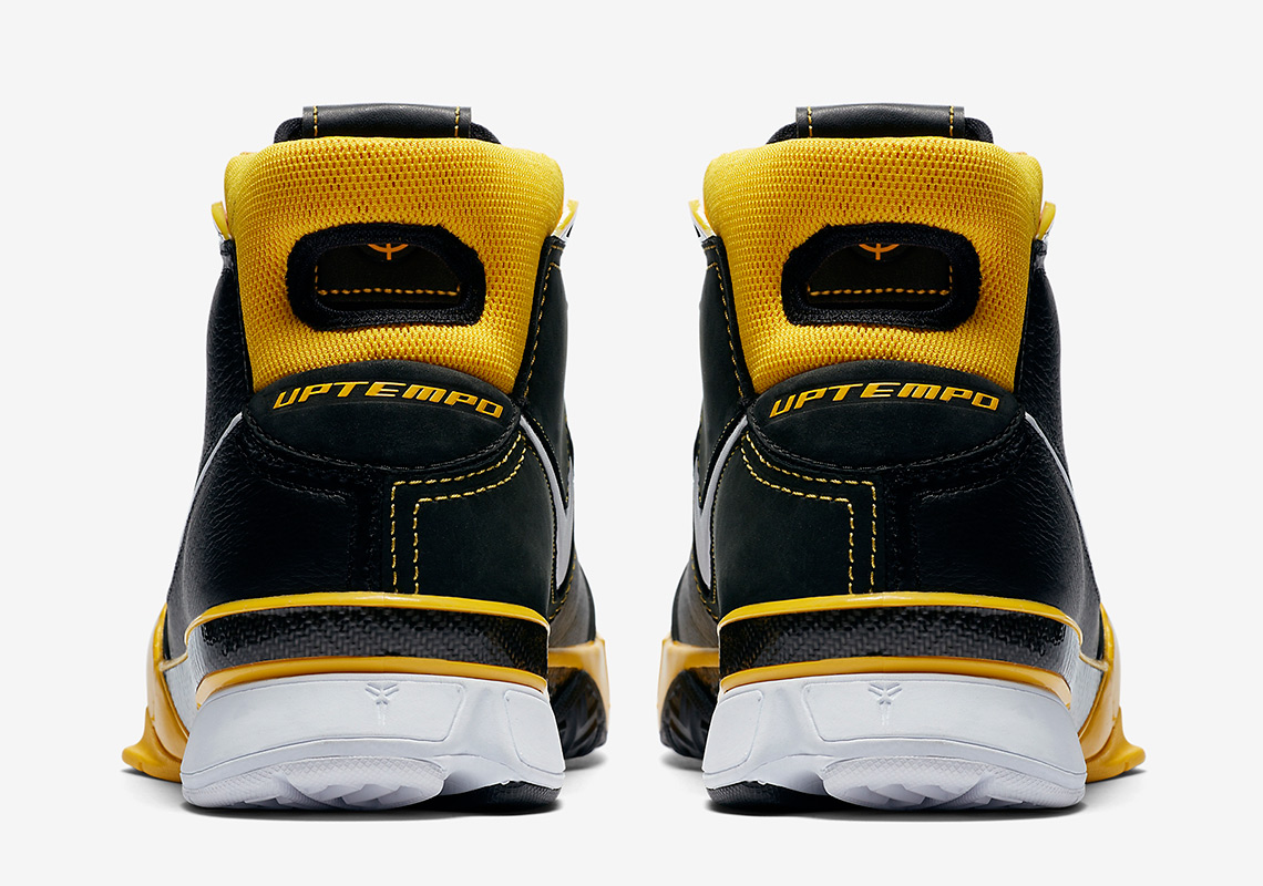 Nike Zoom Kobe 1 Protro Black Yellow Release Date 1