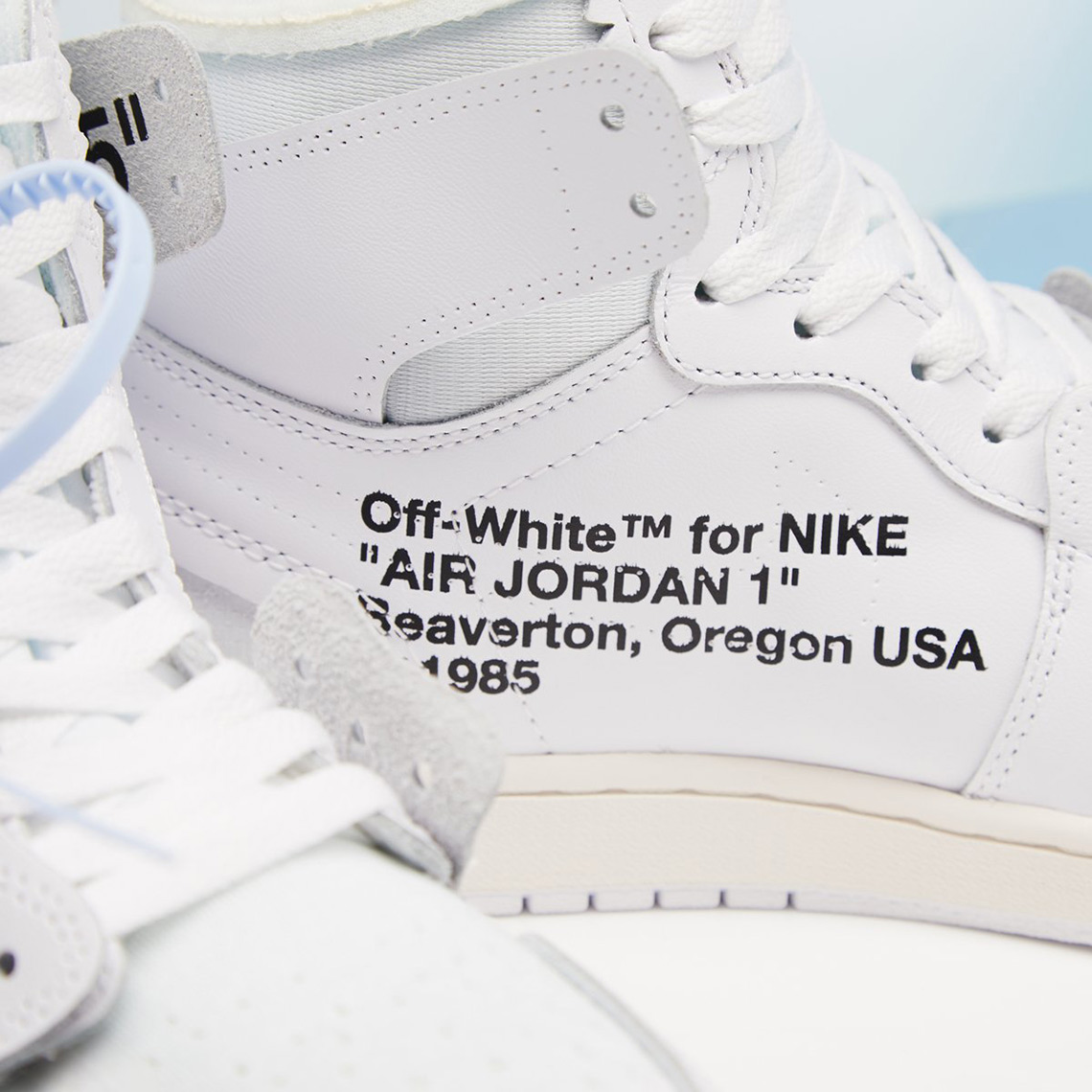 Off White Jordan 1 White Photos 2