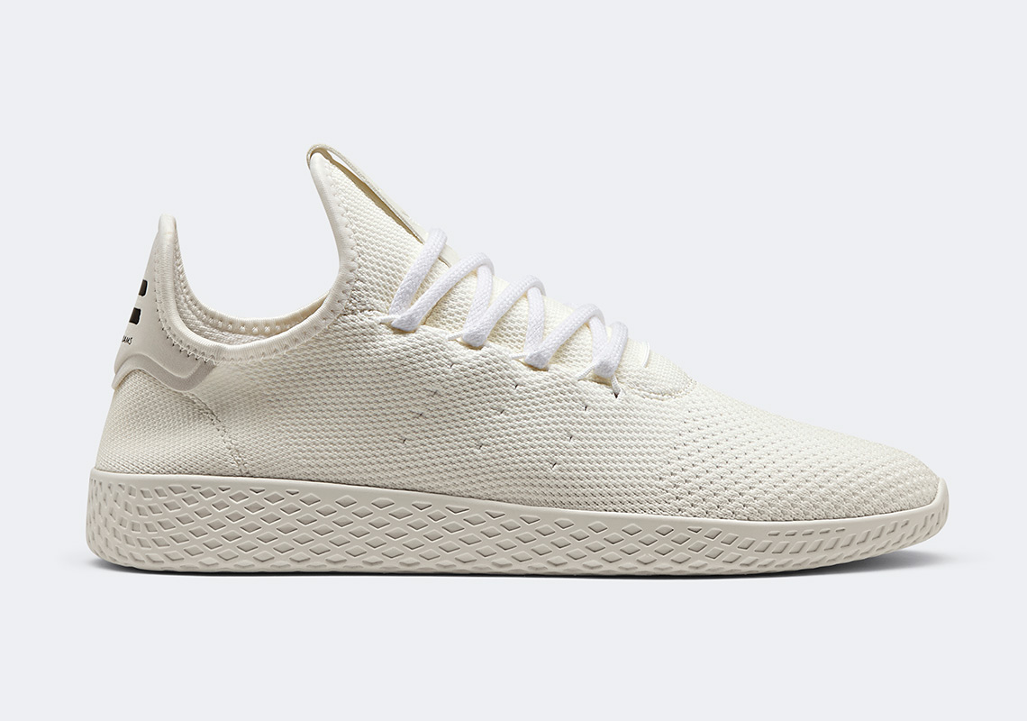 Pharrell Adidas Tennis Hu Holi White Blank Canvas Da9613