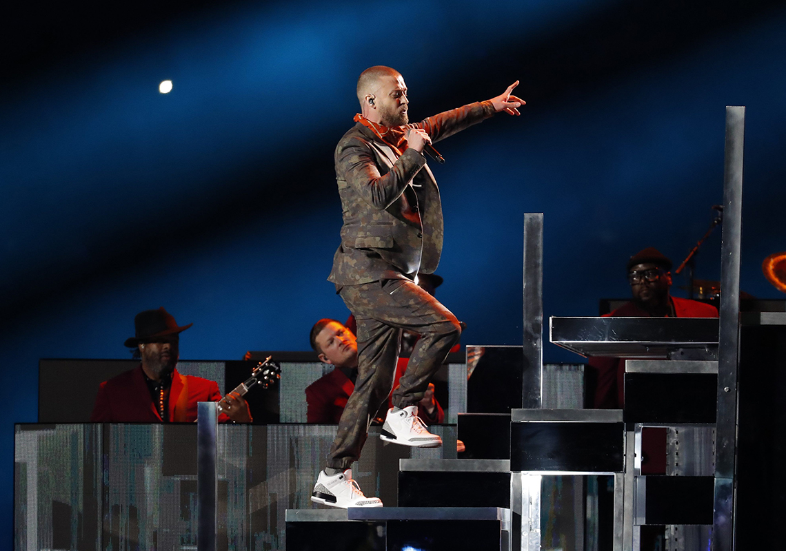 Timberlake Air Jordan Jth Super Bowl Halftime Show 1