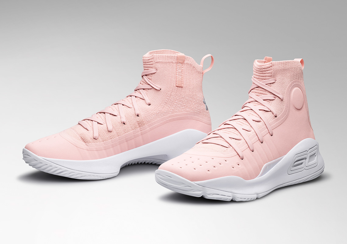 Steph Curry Honors Wife Ayesha With UA Curry 4 "Flushed Pink"