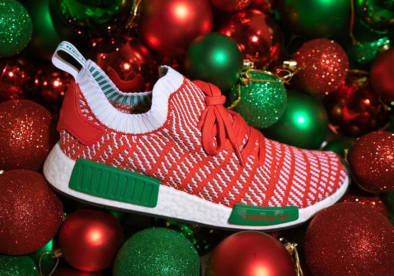 This adidas NMD R1 STLT Primeknit Is Already Prepared For Christmas 2018