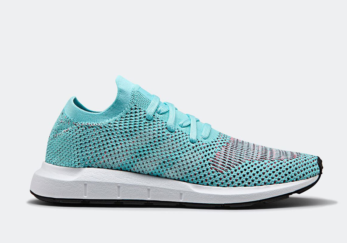 Adidas Swift Run Primeknit Teal Cq2034 1